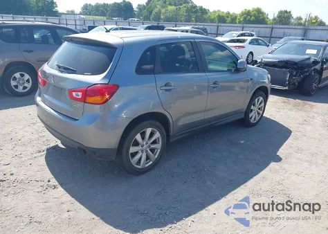 2014 Mitsubishi Outlander Sport Es z USA, uszkodzony, nr VIN 4A4AR3AU8EE024062